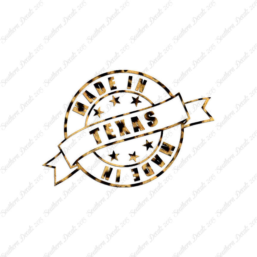 Made In Texas Stamp Logo