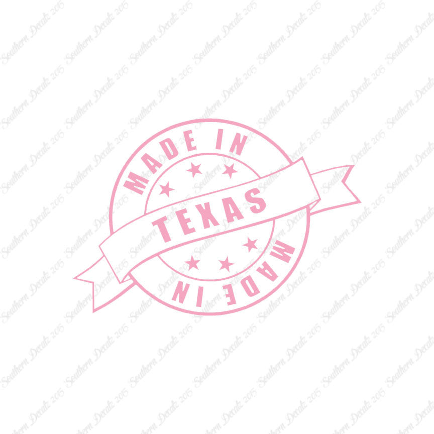 Made In Texas Stamp Logo