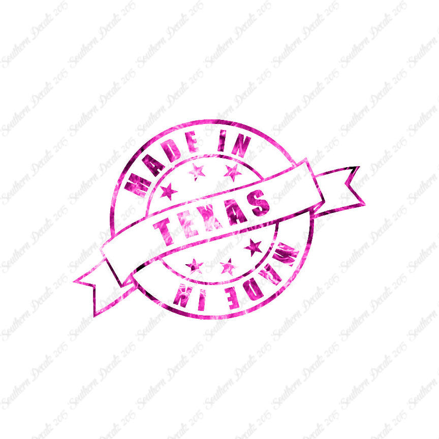 Made In Texas Stamp Logo
