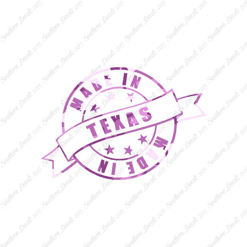 Made In Texas Stamp Logo