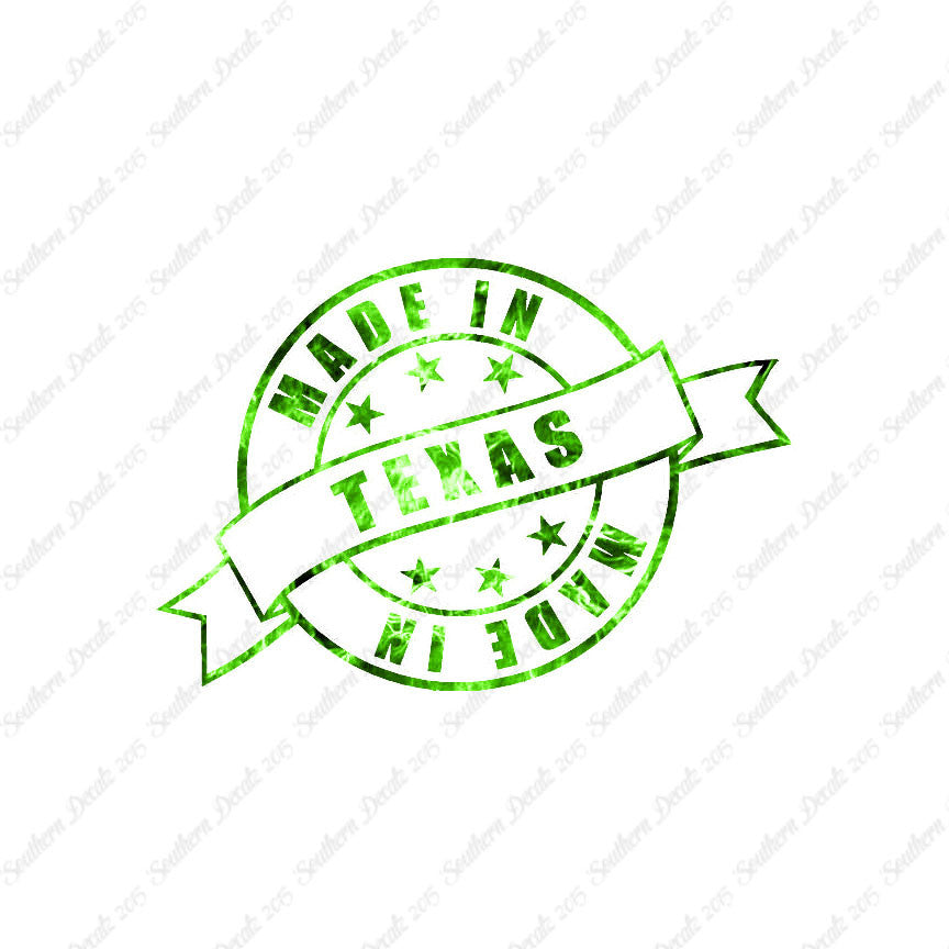 Made In Texas Stamp Logo