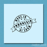 Made In Indonesia Stamp Logo