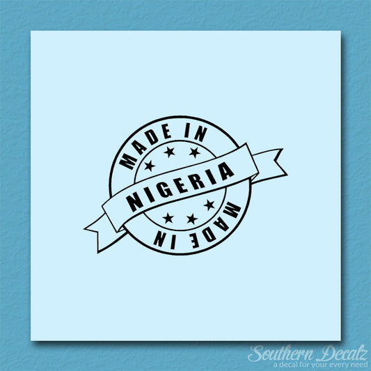 Made In Nigeria Stamp Logo