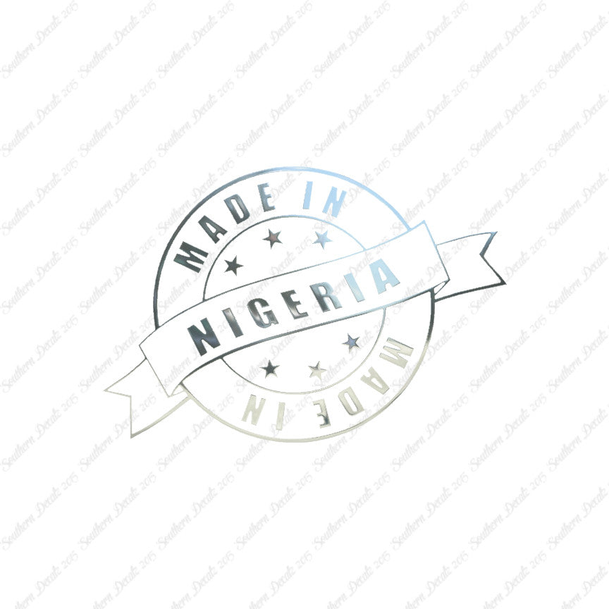 Made In Nigeria Stamp Logo