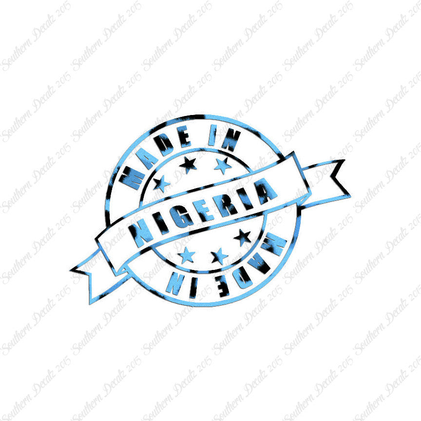 Made In Nigeria Stamp Logo