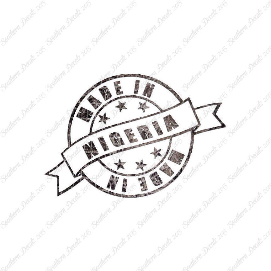 Made In Nigeria Stamp Logo