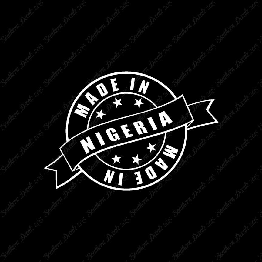 Made In Nigeria Stamp Logo