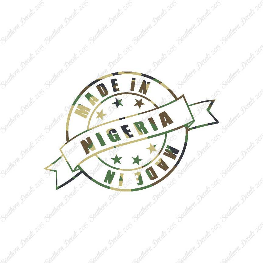 Made In Nigeria Stamp Logo