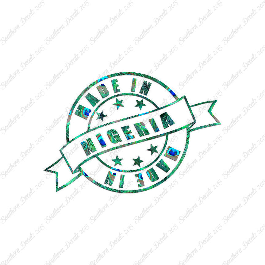 Made In Nigeria Stamp Logo