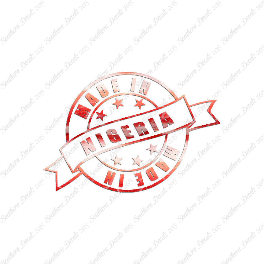 Made In Nigeria Stamp Logo