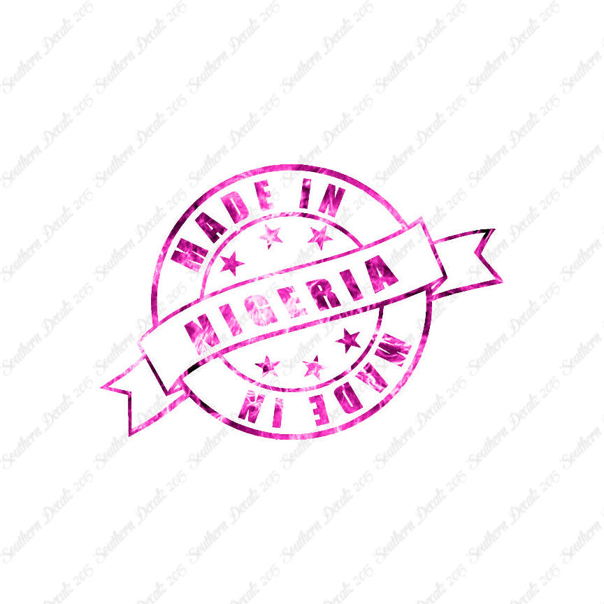 Made In Nigeria Stamp Logo
