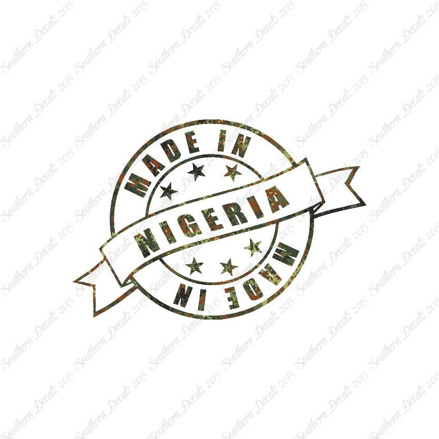 Made In Nigeria Stamp Logo