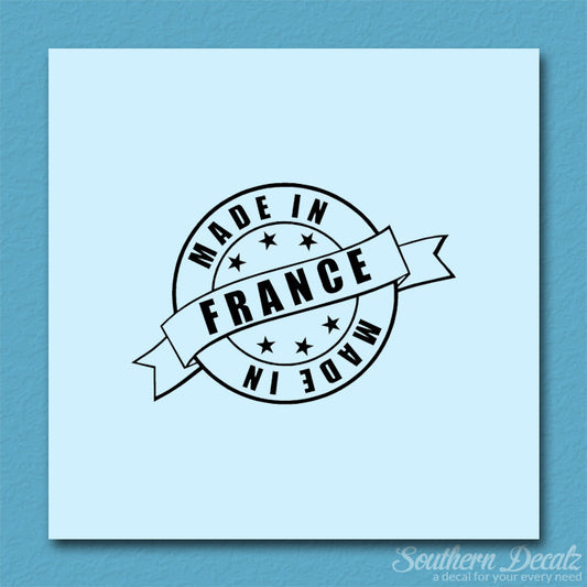 Made In France Stamp Logo