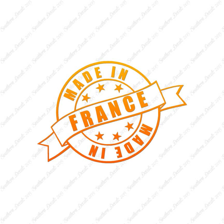 Made In France Stamp Logo