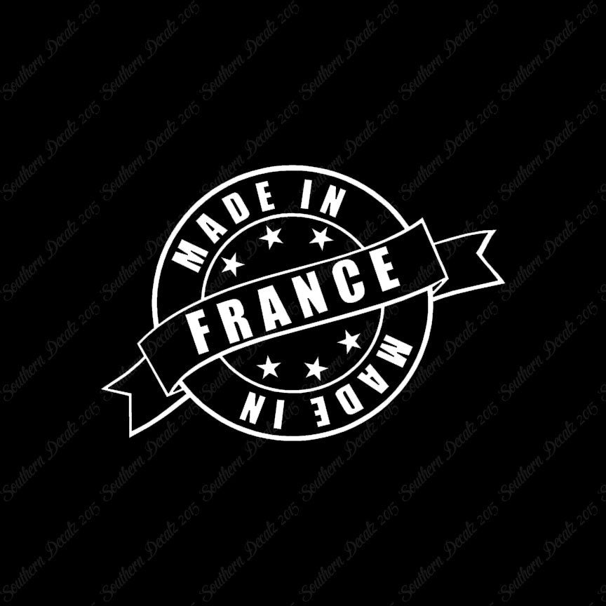 Made In France Stamp Logo