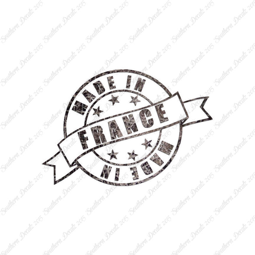 Made In France Stamp Logo
