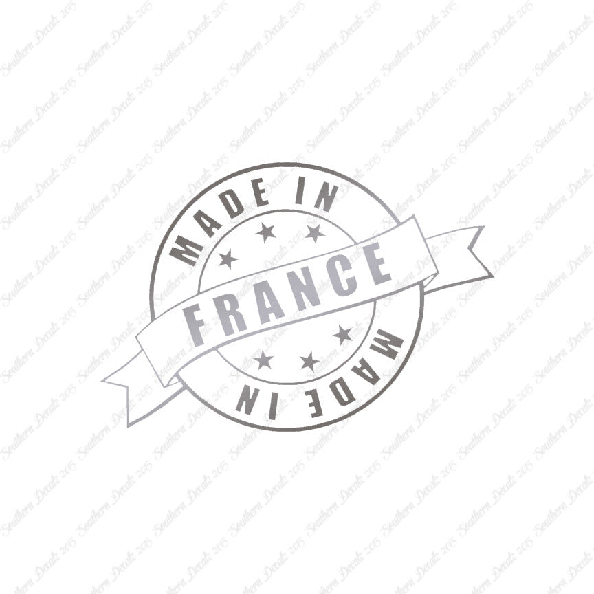 Made In France Stamp Logo