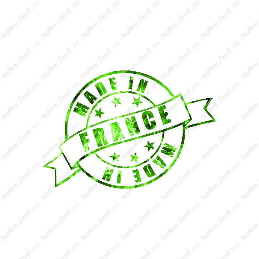Made In France Stamp Logo