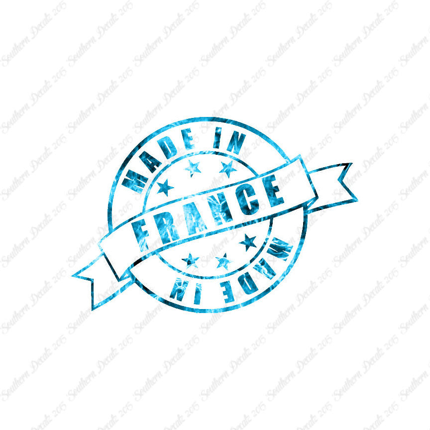 Made In France Stamp Logo