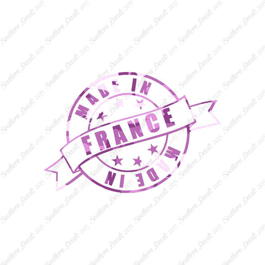 Made In France Stamp Logo