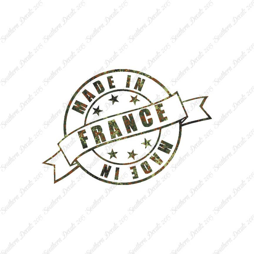 Made In France Stamp Logo