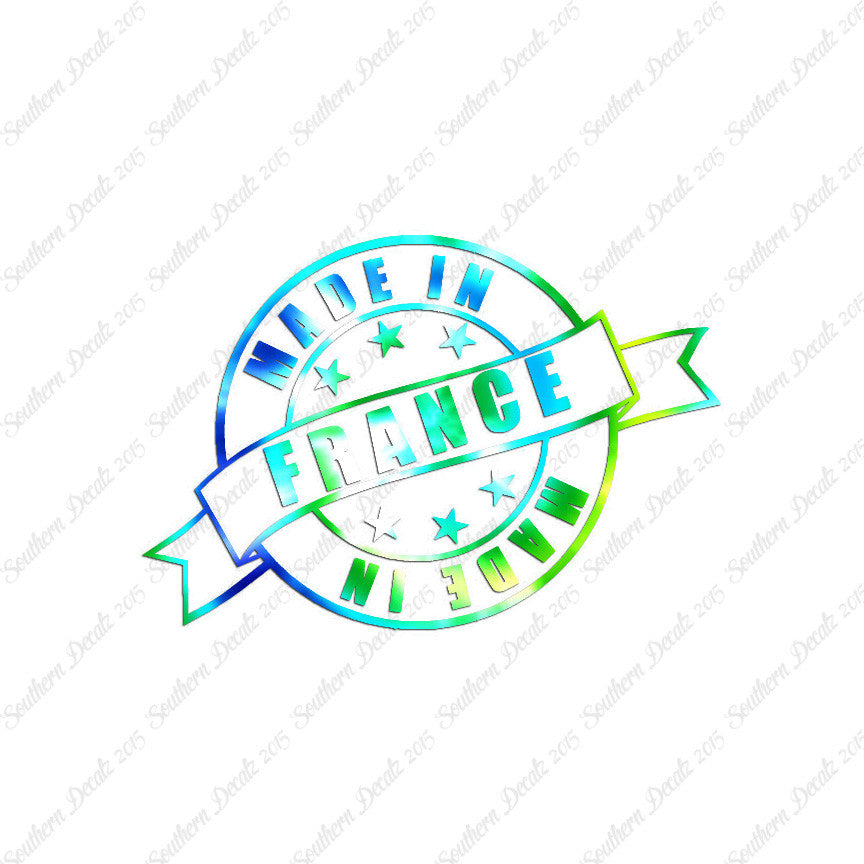 Made In France Stamp Logo