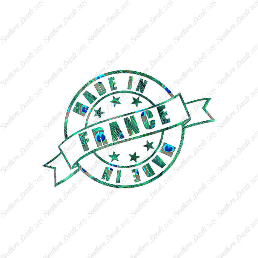 Made In France Stamp Logo
