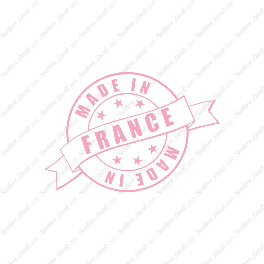 Made In France Stamp Logo