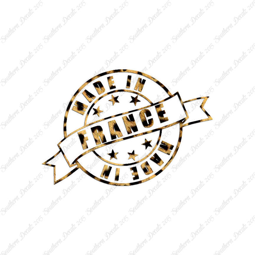 Made In France Stamp Logo