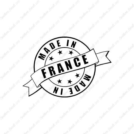 Made In France Stamp Logo