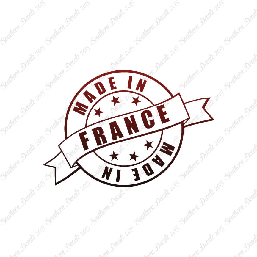Made In France Stamp Logo