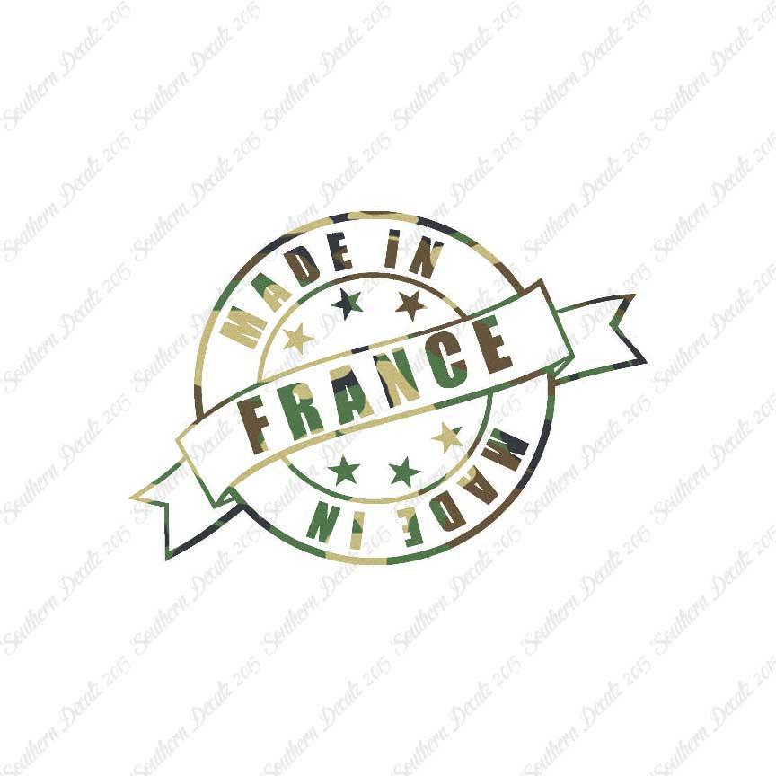 Made In France Stamp Logo