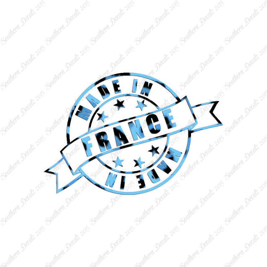 Made In France Stamp Logo