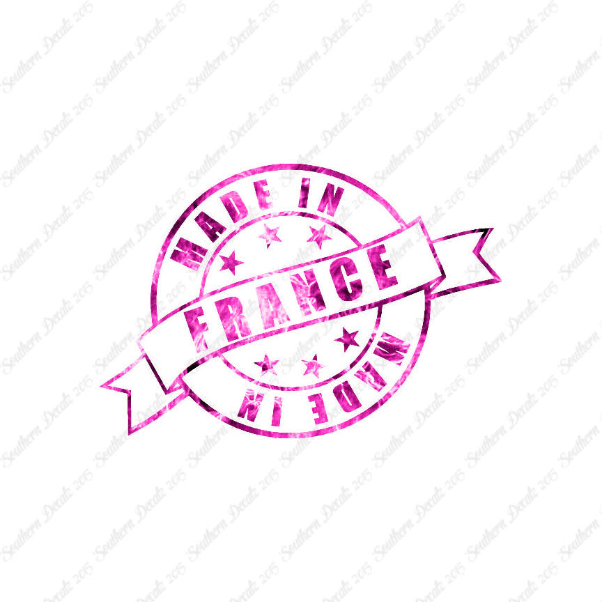 Made In France Stamp Logo