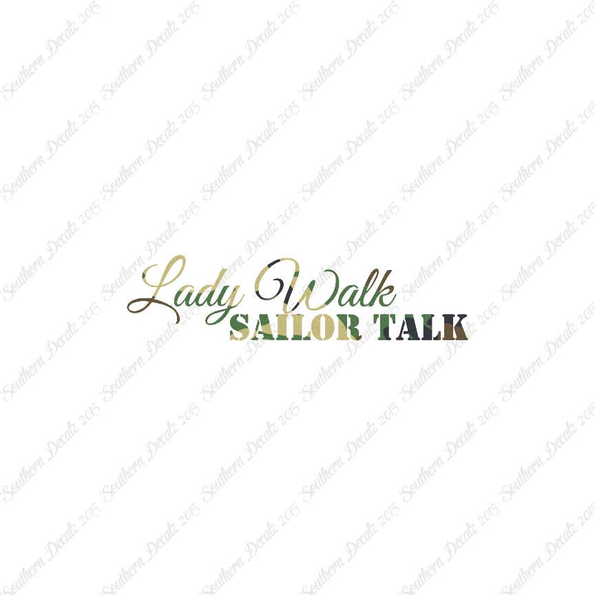 Lady Walk Sailor Talk