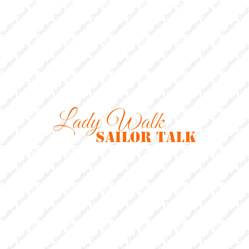 Lady Walk Sailor Talk