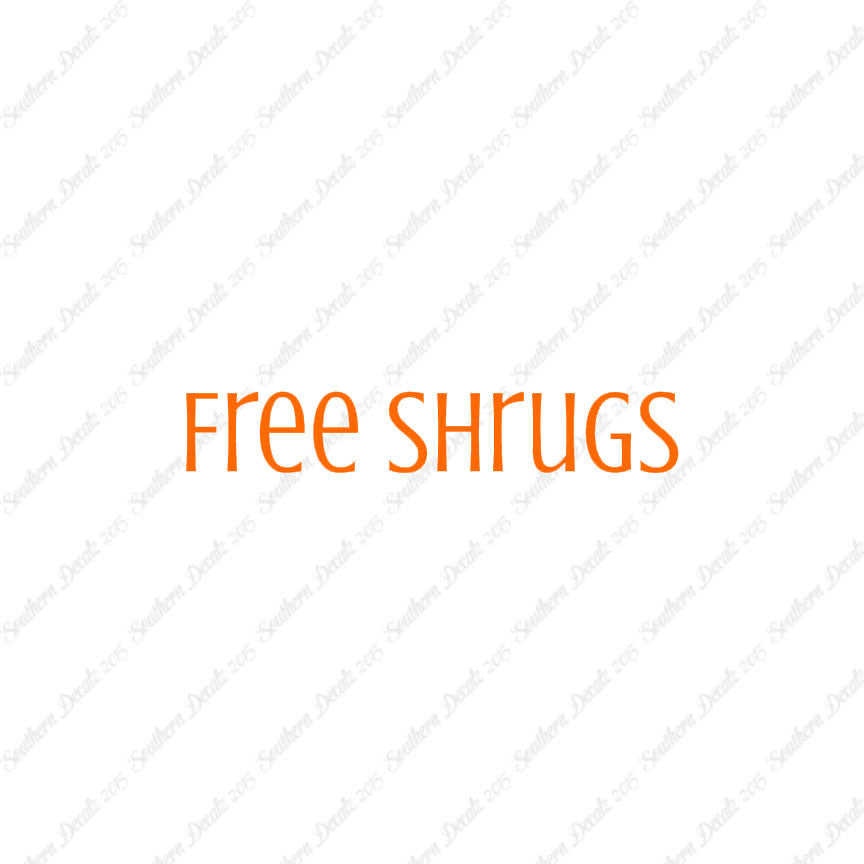 Free Shrugs