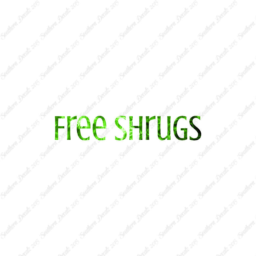 Free Shrugs