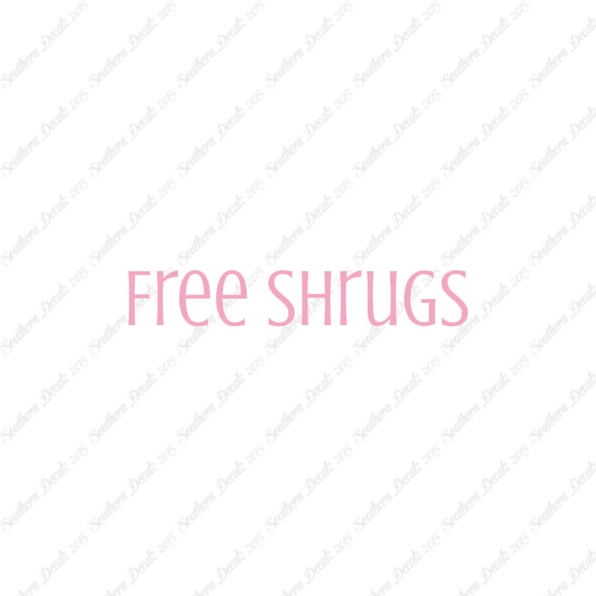 Free Shrugs
