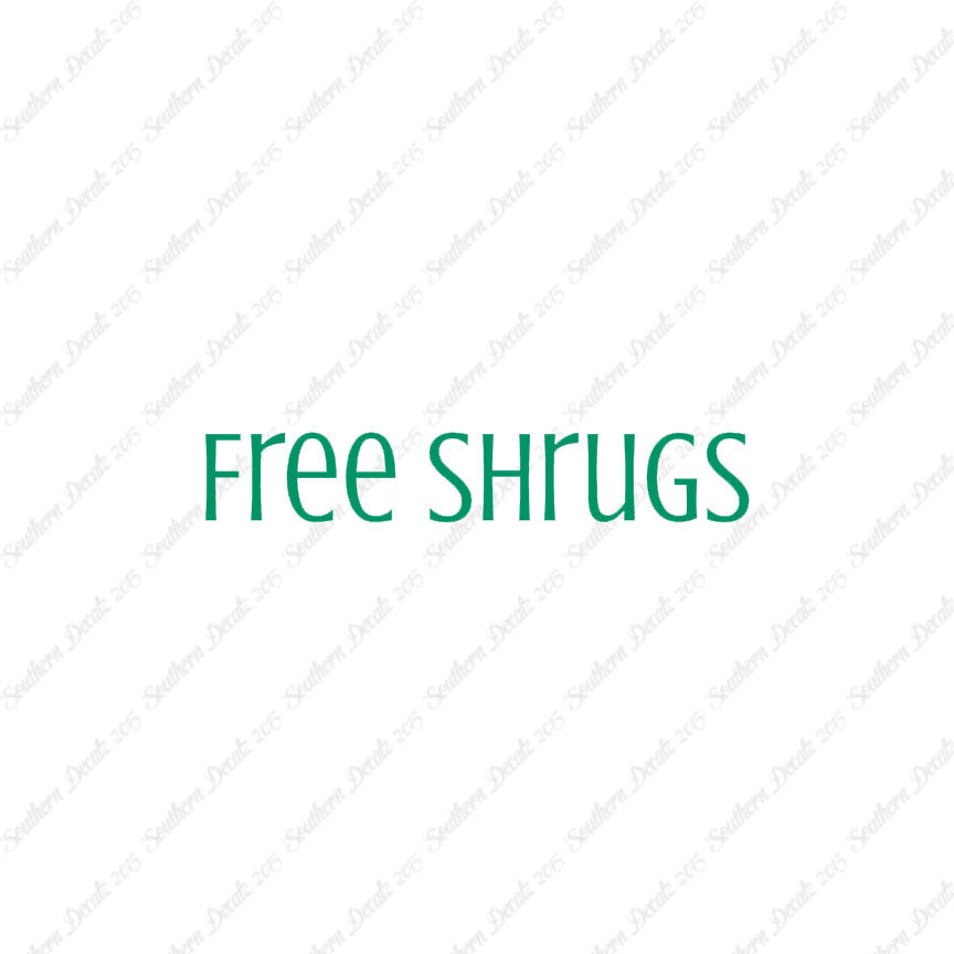 Free Shrugs