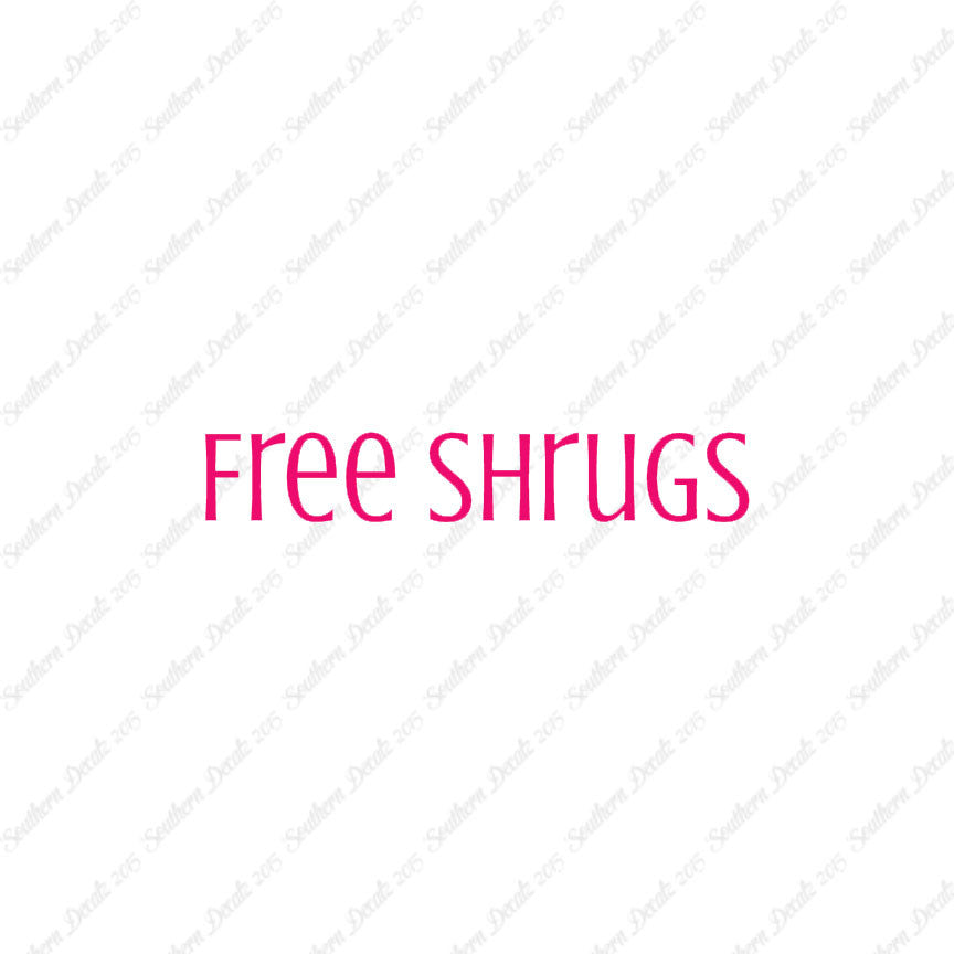 Free Shrugs