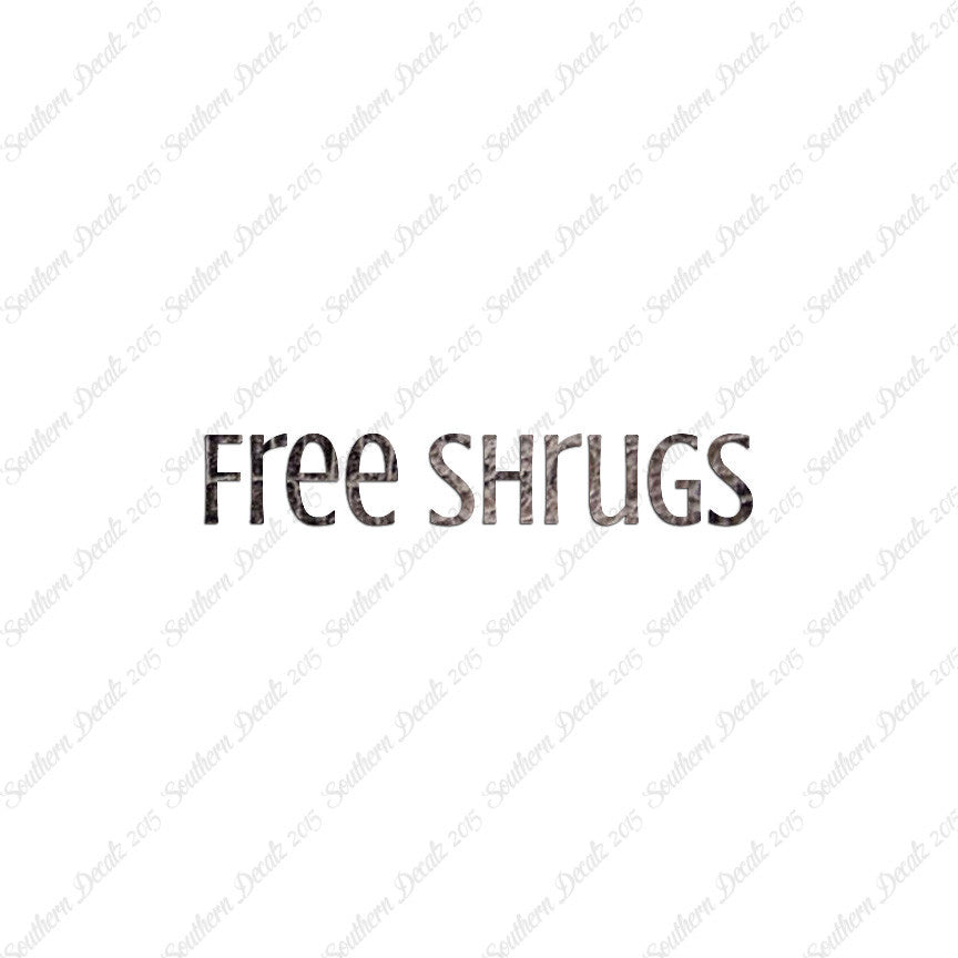 Free Shrugs