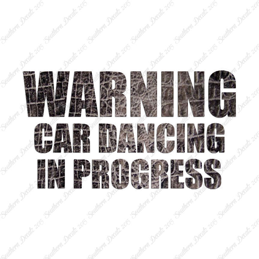 Car Dancing In Progress