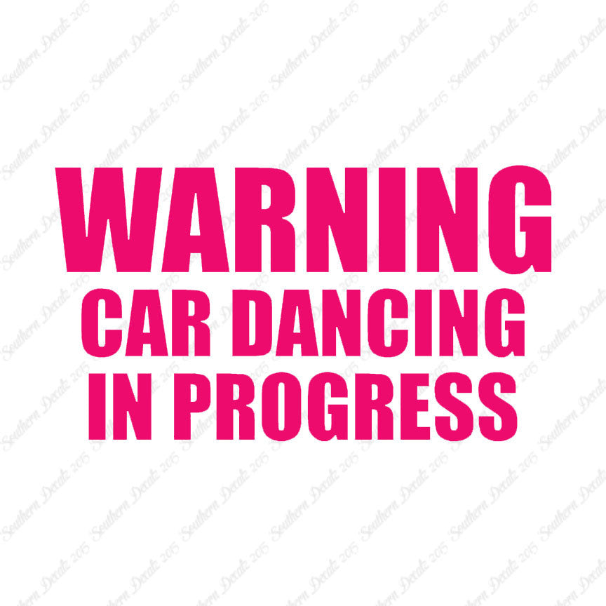 Car Dancing In Progress