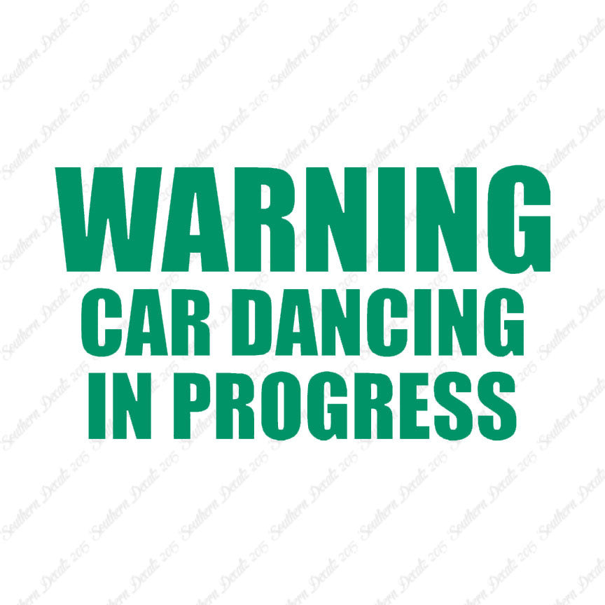 Car Dancing In Progress