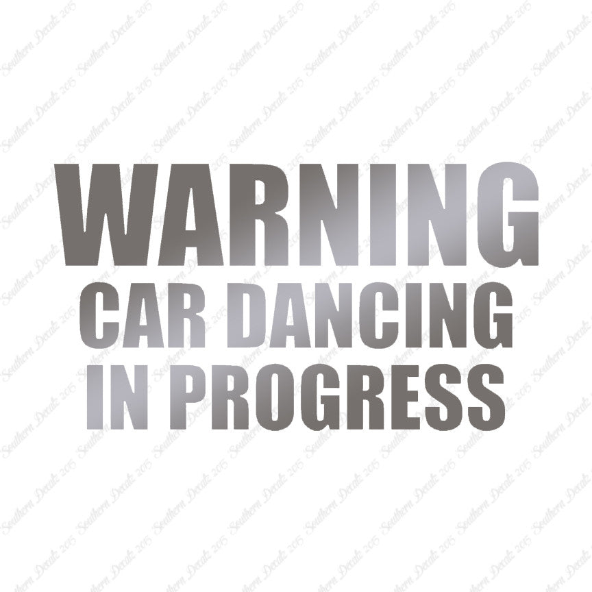 Car Dancing In Progress