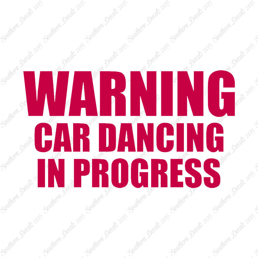 Car Dancing In Progress