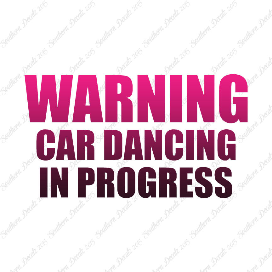 Car Dancing In Progress