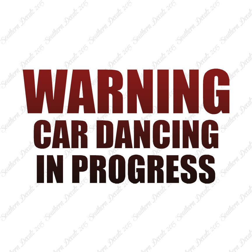 Car Dancing In Progress