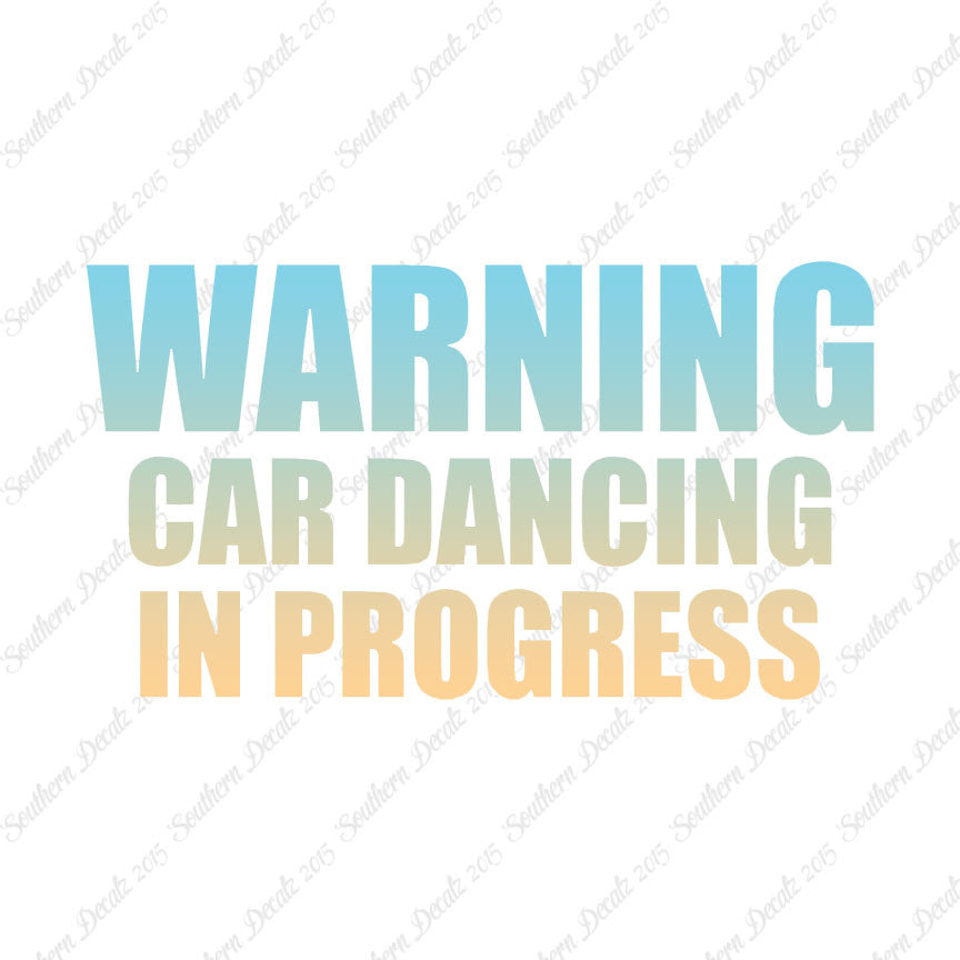 Car Dancing In Progress